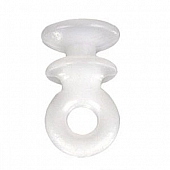 Window Curtain Glider Type A Window Curtain Track White - Set Of 14 - 81085