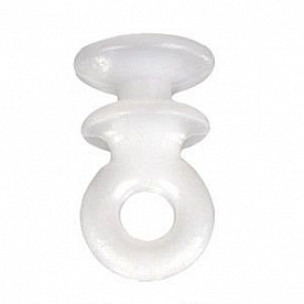 Window Curtain Glider Type A Window Curtain Track White - Set Of 14 - 81085