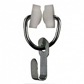 Window Curtain Glider Type B Window Curtain Track White - Set Of 14 - 81155