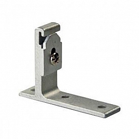 Window Curtain Type B Track Mounting Bracket Silver - Set of 2 - 81175