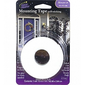 Mounting Tapes - Heavy-Duty, 1 inchW x 72 inchL