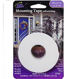 Mounting Tapes - Standard, 1/2 inchW x 72 inchL