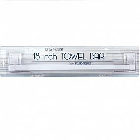 Magic Mounts Towel Rack White