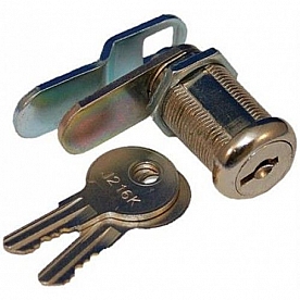 Cam Lock Chrome Plated 1-3/8 inch Length - 18-3076