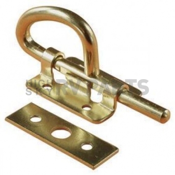 Access Door Latch  3-1/2 Inch Brass