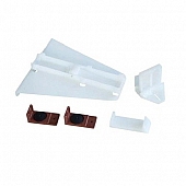 Delta Guide Drawer Repair Kit White 