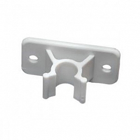 Door Holder White Plastic C-Clip Style