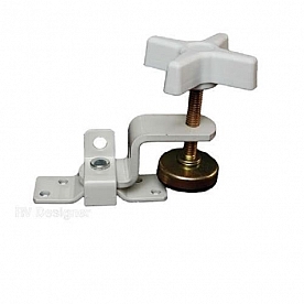 Fold-Out Bunk Clamp Zinc Plated White