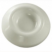 RV Designer Door Stop Bumper Peel And Stick Type White Set Of 2