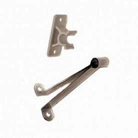 RV Entry Door Holder C-Clip Type Silver 3 inch