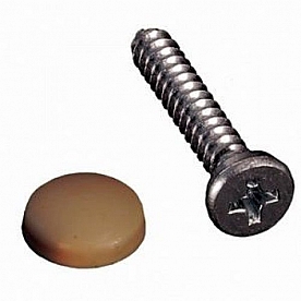 Screw With Beige Cap Set Of 14