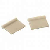 RV Designer Glider for Internal Curtain Track Part Numbers A206/ A206W (Ceiling Track) White - Set Of 14 - A118