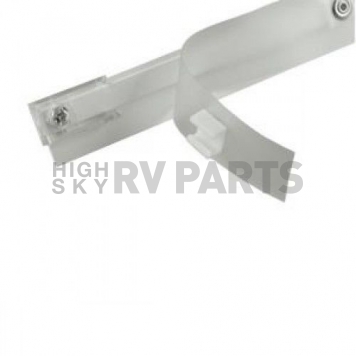 Window Curtain Track Ceiling Mount - 45 Inches White
