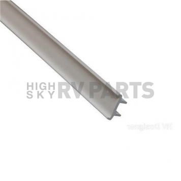 Window Curtain Track Wall Mount - 96 inch Length White