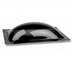  Specialty Recreation Rectangular Skylight 4-1/2 inch Bubble Type Dome Opening 21 inch x 62 inch Smoke Black - SLG2162S
