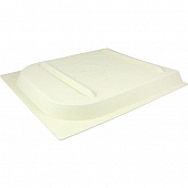 Screen Door Slide P Series Ivory 11-11/16 inch x 11-7/8 inch