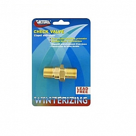 Valterra Fresh Water Check Valve 1/2 inch MPT x 1/2 MPT - P23415LFVP