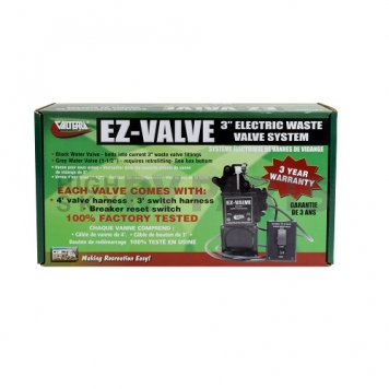 Valterra EZ Valve - 3 inch Electric Sewer Waste Valve - E1003VP-1