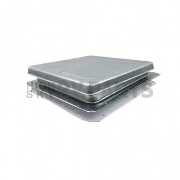 Heng's Industries RV Roof Vent Manual - Silver - 14 Inch x 14 Inch - 75111-C1G1 -2