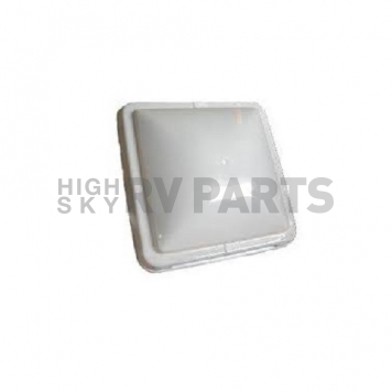Ventline Roof Vent Lid Old Style Round Profile Continuous Hinge White - BV0554-01-5