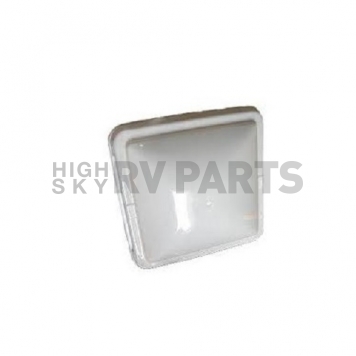 Ventline Roof Vent Lid Old Style Round Profile Continuous Hinge White - BV0554-01-7