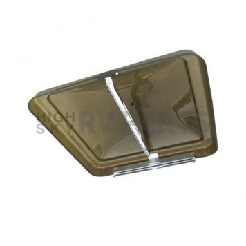 Ventline Roof Vent Lid Old Style Round Profile Continuous Hinge - Smoke - BV0554-03-3
