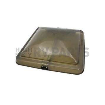 Ventline Roof Vent Lid Old Style Round Profile Continuous Hinge - Smoke - BV0554-03-5