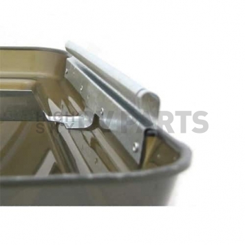 Ventline Roof Vent Lid Old Style Round Profile Continuous Hinge - Smoke - BV0554-03-6