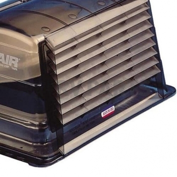MaxxAir Roof Vent Cover Vented On One Side Polyethylene Smoke - 00-933067-1