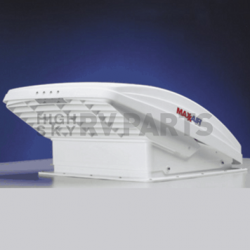 MaxxFan Deluxe Roof Vent Remote Control Powered Opening - White - 00-07000K -7