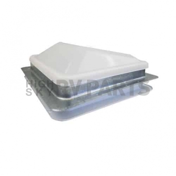 Ventline Power Roof Vent Manual Opening with White Lid - V2094SP-30-4