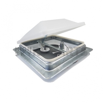 Ventline Power Roof Vent Manual Opening with White Lid - V2094SP-30-2
