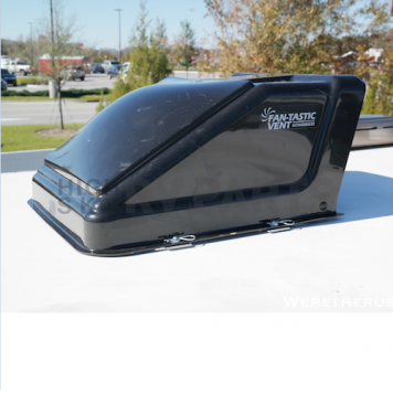 Dometic Roof Vent Cover - Fan-Tastic Vent Ultra Breeze Black U1500BL -4