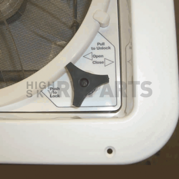 MaxxAir MaxxFan Roof Vent Manual Opening 4 Speed - White - 00A04301K -6