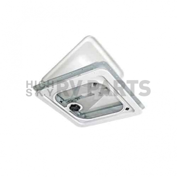 Ventline Roof Vent Manual Opening without Fan with White Lid - V2092SP-28-4