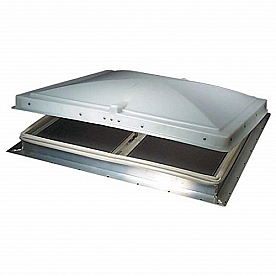 Heng's Industries Escape Hatch 17 inch x 24 inch - Manual Opening with White Lid - 48621-C2