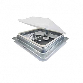 Ventline Power Roof Vent 110 Volt Manual Opening White - V2128-511-00