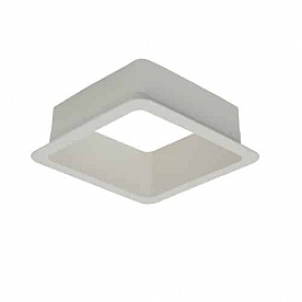 Ventline Roof Vent Trim Ring 14 Inch x 14 Inch x 4-1/8 inch - Polar White - VA0445-36