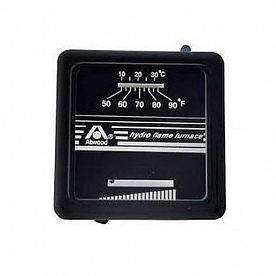 Dometic Mechanical Wall Thermostat 12 Volt for Heat Control Black - 32300 