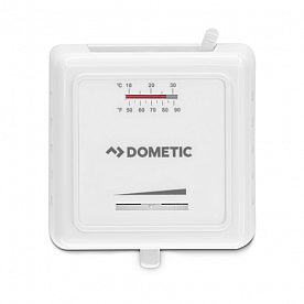 Dometic Mechanical Wall Thermostat 12 Volt for Heat Control White - 38453