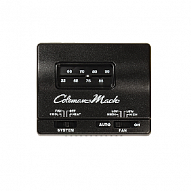 Coleman Mach Wall Thermostat Analog - Heat/Cool - Black - 7330F3852