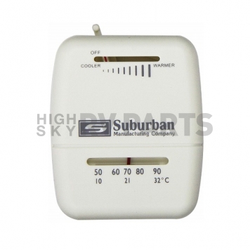 Suburban Wall Thermostat - Mechanical - Single Stage White - 161154