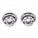 Wheel Master Wheel Simulator Stainless Steel Front And Rear - Set of 4 - 168E0JC