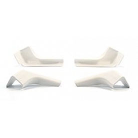 Camco RV Drip Rail Gutter Spout - Pack of 4 - 42462