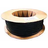 JR Products Trim Molding Insert 1 inch x 1000' Black Vinyl - 10161