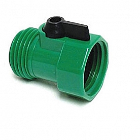 Valterra Fresh Water Single Hose Connector with Shut off Valve