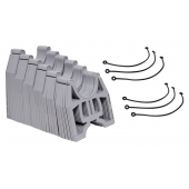 Valterra Slunky Sewer Hose Support 20' Length with Six Tie Down Straps S2000G