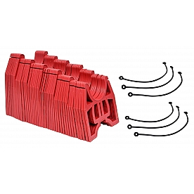 Valterra Slunky Sewer Hose Support 25' Length with Six Tie Down Straps S2500R
