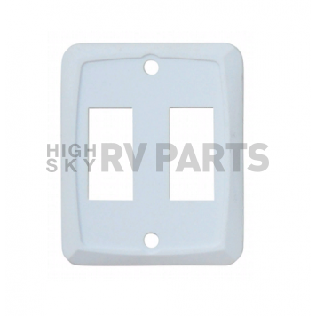 Valterra Switch Plate Cover  White - 1 Per Card - DG9201PB
