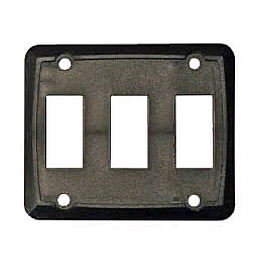 Valterra Switch Plate Cover  Black - 1 Per Card - DG9315PB